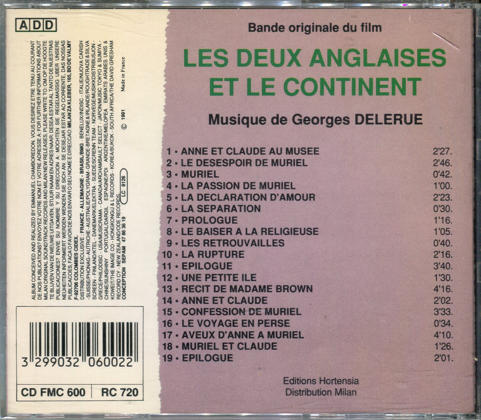 LES DEUX ANGLAISES ET LE CONTINENT - Image 2